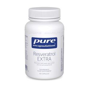 Pure Encapsulations Resveratrol Extra 100mg Capsules