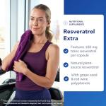 Pure Encapsulations Resveratrol Extra 100mg Capsules