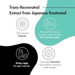 Nature Diet Resveratrol 500mg - Vegan Antioxidant Capsules