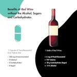 Nature Diet Resveratrol 500mg - Vegan Antioxidant Capsules