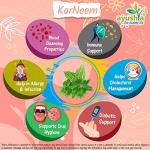 Ayushya Karneem (Karela Neem) Capsules, 60 Count