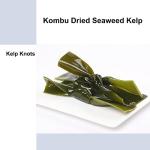 AMZGROCERY Dried Kombu Seaweed Kelp Knots 50g