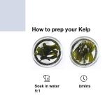 AMZGROCERY Dried Kombu Seaweed Kelp Knots 50g