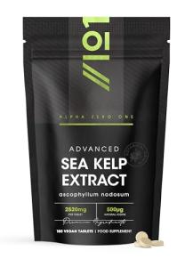 High Strength Sea Kelp Extract Vegan Tablets