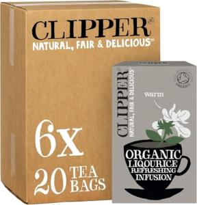 Organic Liquorice Tea Bags - Caffeine-Free Bulk Buy