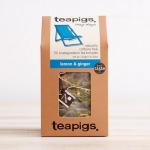 Teapigs Lemon Ginger Herbal Tea - 50 Bags