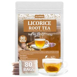 80 Bags of Caffeine-Free Wild Licorice Root Tea