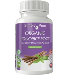 Organic Liquorice Root Capsules for Digestive Health