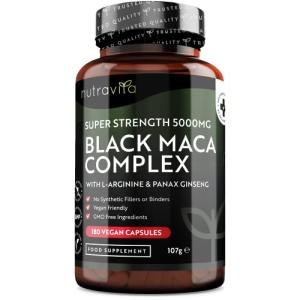 Maca Root 5000mg Capsules – 180 Vegan Supply
