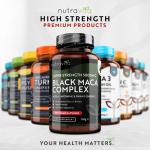 High Strength Maca Root Capsules 5000mg 180 Vegan