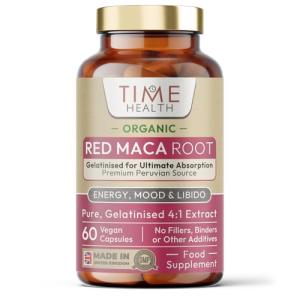 Organic Red Maca Root Capsules - 2000mg, 60 Count