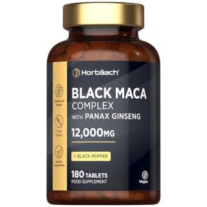 High Strength Black Maca Root Complex 180 Tablets