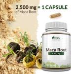 Maca Root Capsules 2500mg - 180 Vegan Caps