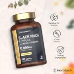 High Strength Black Maca Root Complex 180 Tablets