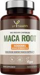 Maca Root Capsules 4000mg for Natural Boost