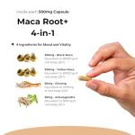Maca Root 8000mg Blend with Ashwagandha & Ginseng