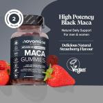 Maca Root Gummies - 2000mg Peruvian Formula, 60 Count