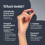 Maca Root Gummies - 2000mg Peruvian Formula, 60 Count