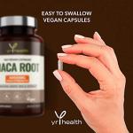 Maca Root Capsules 4000mg for Natural Boost