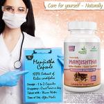 Ayushya Manjishtha Natural Capsules, 60 Count