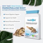 Health4All Vegan Marshmallow Root 500mg Capsules