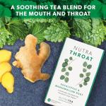 Nutra Tea NUTRATHROAT Herbal Tea for Throat Comfort