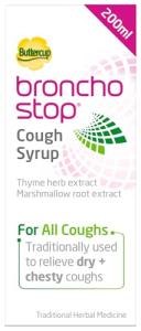 Bronchostop Natural Cough Syrup with Thyme and Marshmallow
