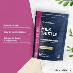 High Strength Milk Thistle Tablets - 240 Vegan Caps