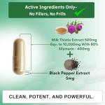 High Strength Milk Thistle 10000mg Capsules