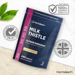 High Strength Milk Thistle Tablets - 240 Vegan Caps