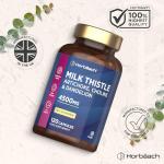 High Strength Milk Thistle Capsules with Artichoke