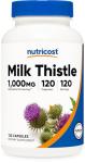 Nutricost Milk Thistle 250mg Vegetarian Capsules