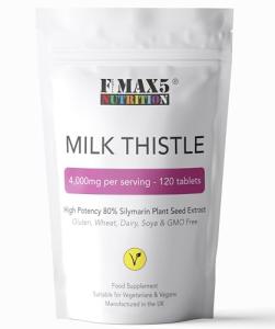 High Strength Milk Thistle Tablets - 4000mg, Vegan