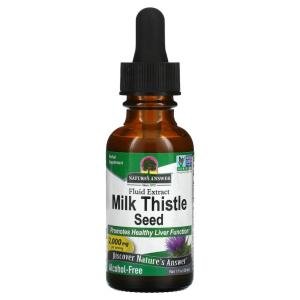Milk Thistle Liquid Extract - Gluten and Alcohol-Free