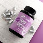 Warrior Milk Thistle 500mg Liver Detox Capsules