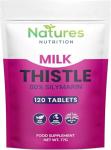 Vegan Milk Thistle Tablets with 80% Silymarin