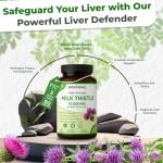 High Strength Milk Thistle Capsules for Liver Support