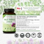 High Strength Milk Thistle Capsules for Liver Support