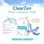ClearZen Adaptogen Blend: Rhodiola, Ashwagandha, Shilajit