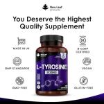L-Tyrosine 1100mg Vegan Capsules - High Strength