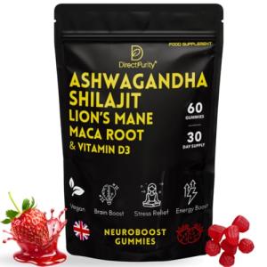 NeuroBoost Wellness Gummies for Stress and Focus