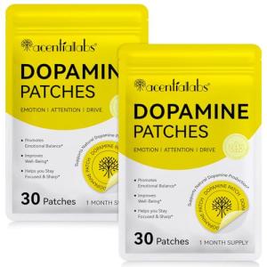 Dopamine Patches for Mood and Positivity Support