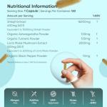 Shilajit Capsules with Ashwagandha & Turmeric