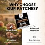 Lion's Mane Mushroom Complex Transdermal Patches - 60 Patches