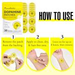 Dopamine Patches for Mood and Positivity Support