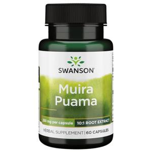 Swanson Muira Puama 250mg - 60 Capsules