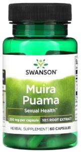 Swanson Muira Puama 250mg for Vitality Support