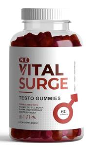 Vital Surge Testo Gummies with B6, B12 & Herbs