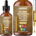 Organic Maca Root Liquid Drops with Ashwagandha