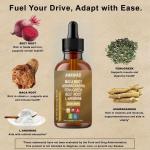 Organic Maca Root Liquid Drops with Ashwagandha